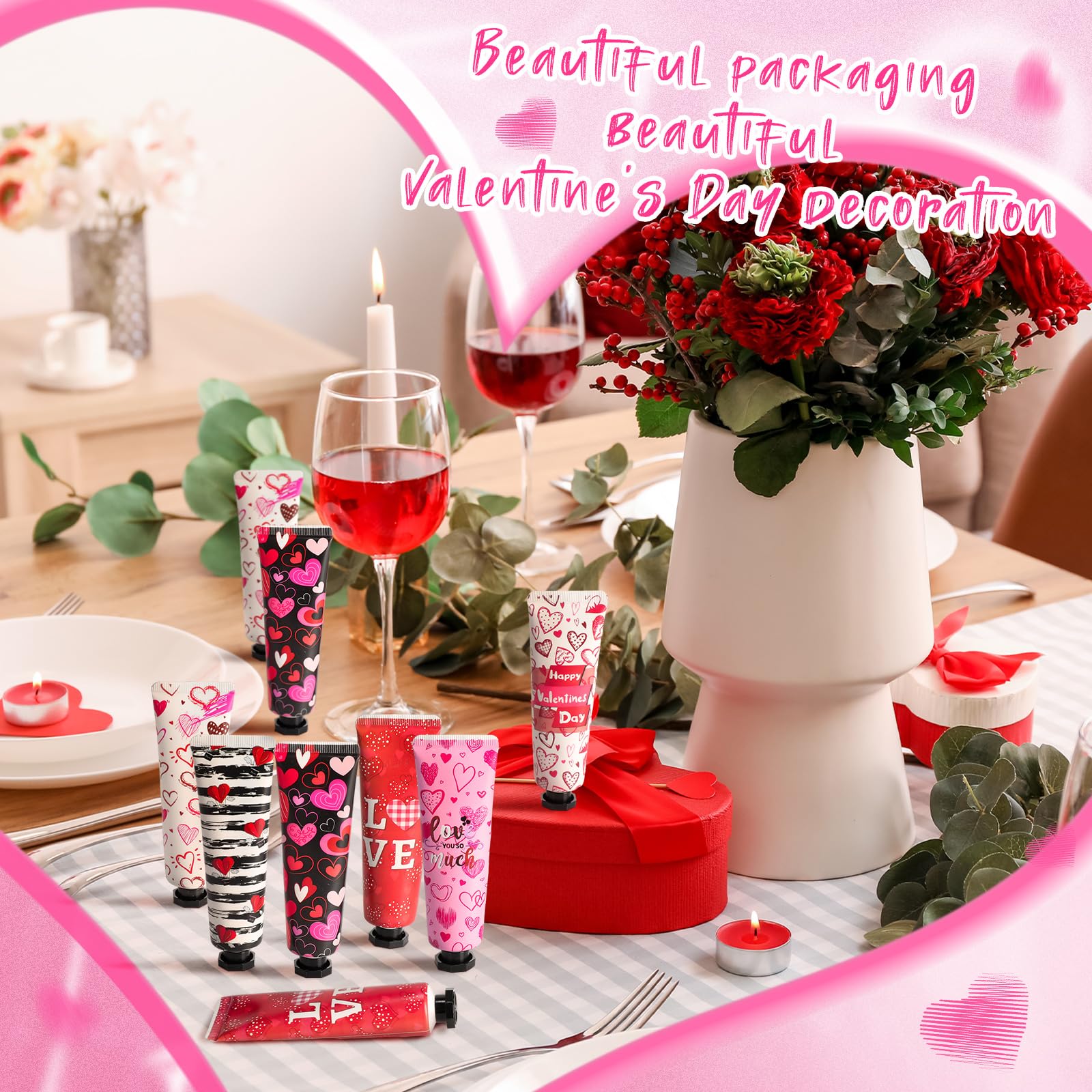 Siifert Valentine hand cream compact tube for soft, hydrated hands.