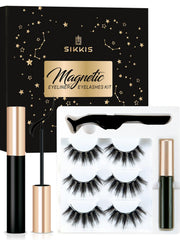 Sikkis magnetic eyelash kit packaging for gifting and storage.