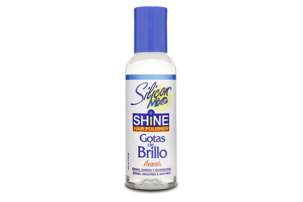 Silicon Mix Hair Polisher bottle for at-home shine and frizz control