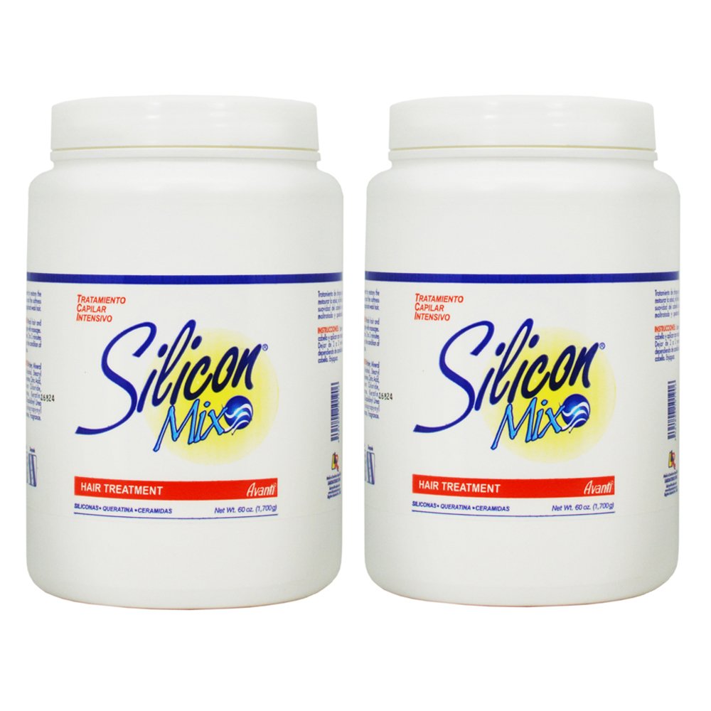 Silicon Mix Intensive Hair Treatment 60oz Pack bottle — deep conditioning for shine.