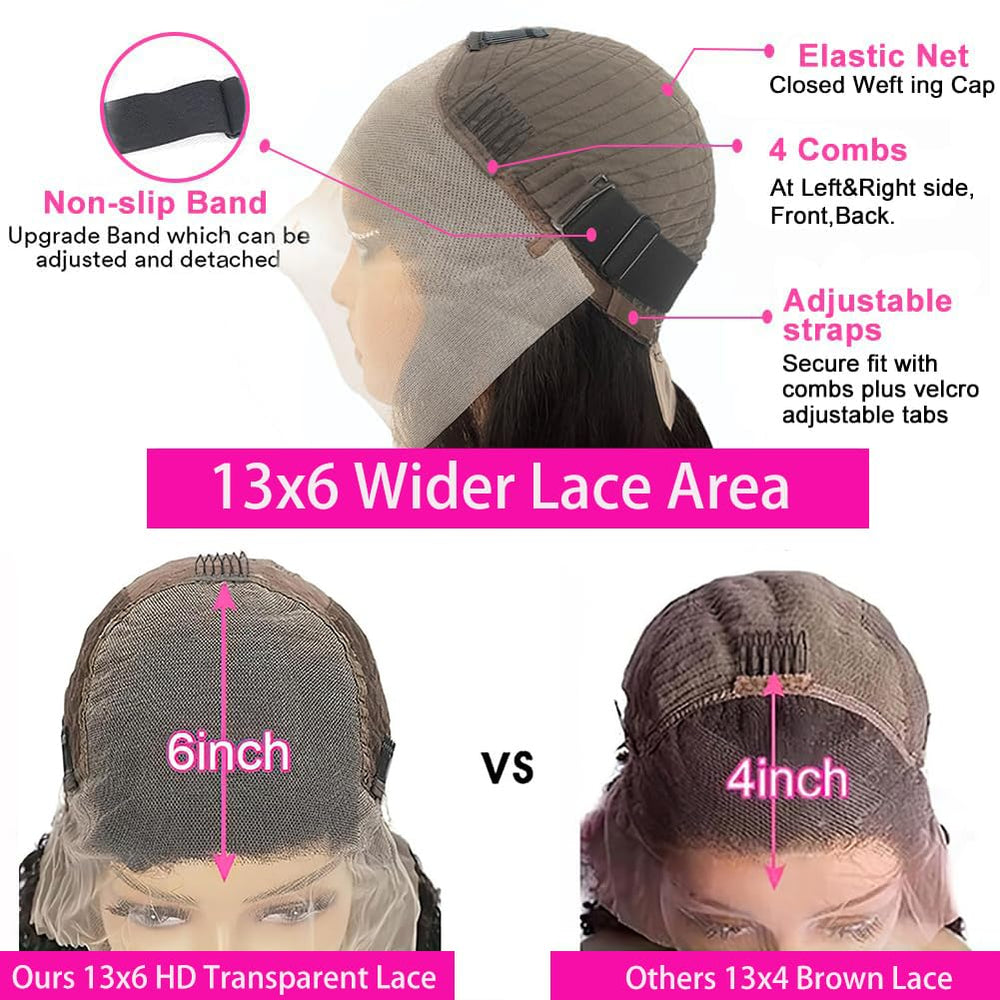 Silinli wig-cap with four combs ensures secure fit and quick installation