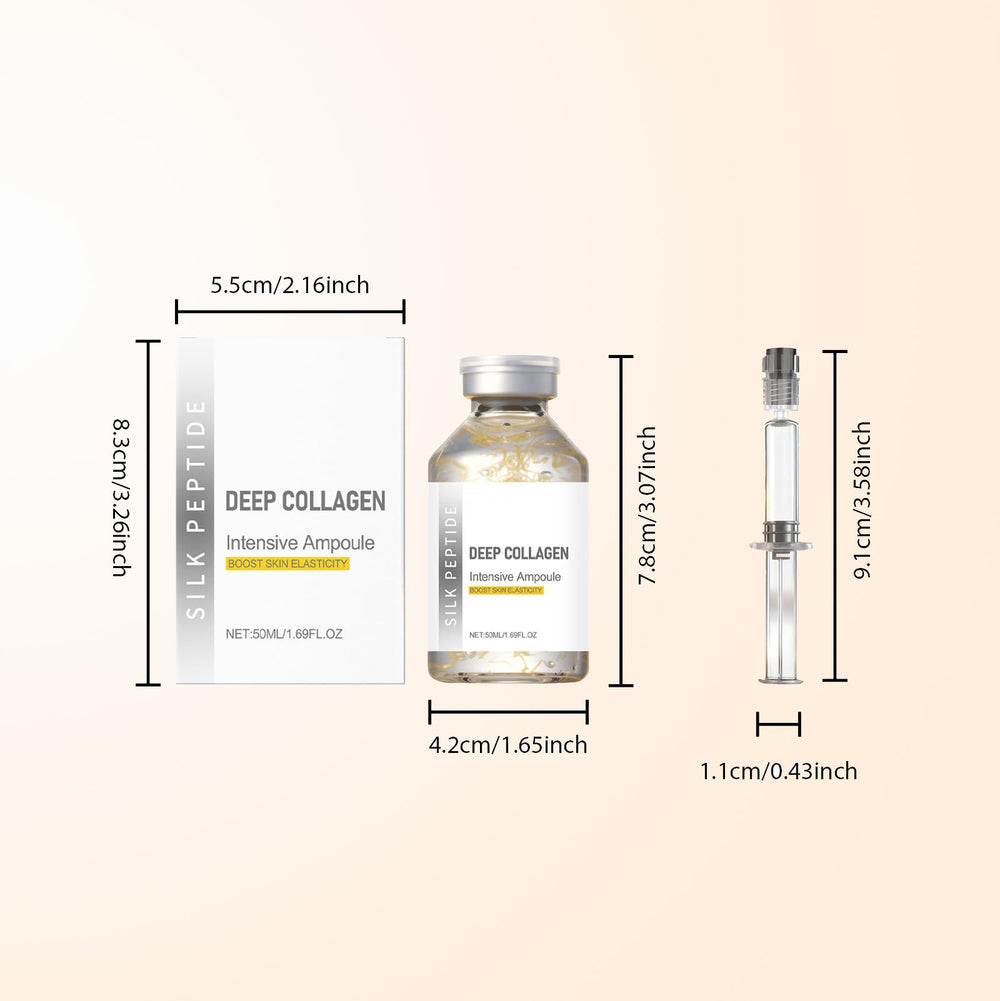 Silk Peptide Intensive Lifting Ampoule application routine suggests lifting benefits.