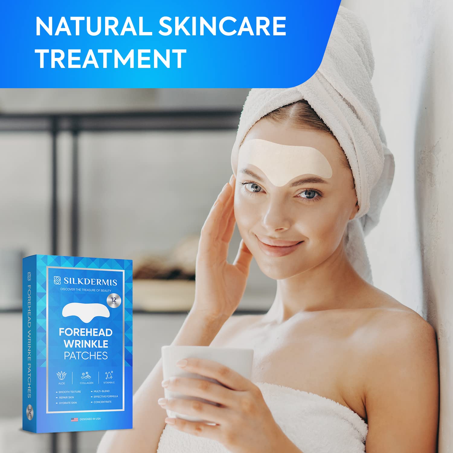 Night time use patch for quiet, comfortable treatment.