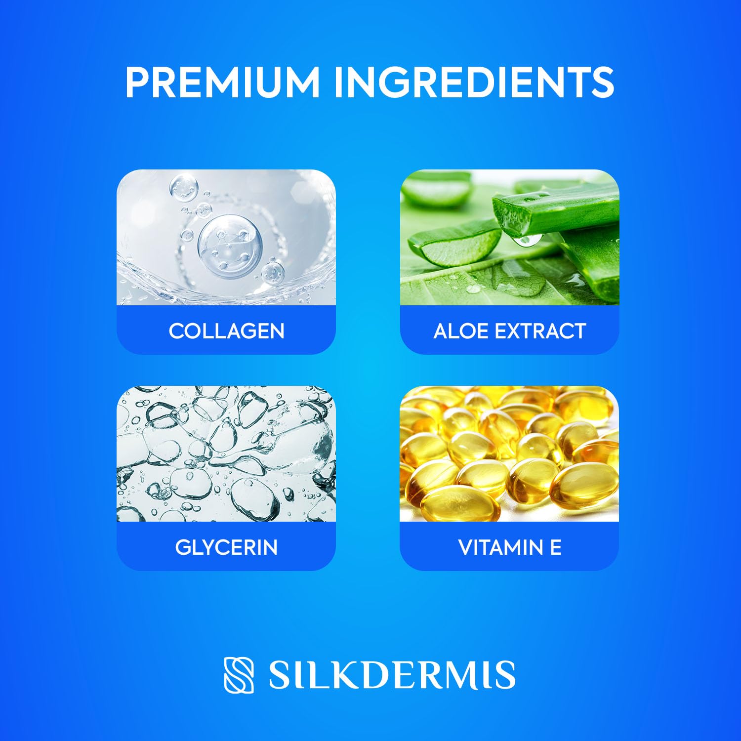 Forehead patch on skin showing potential texture improvement.