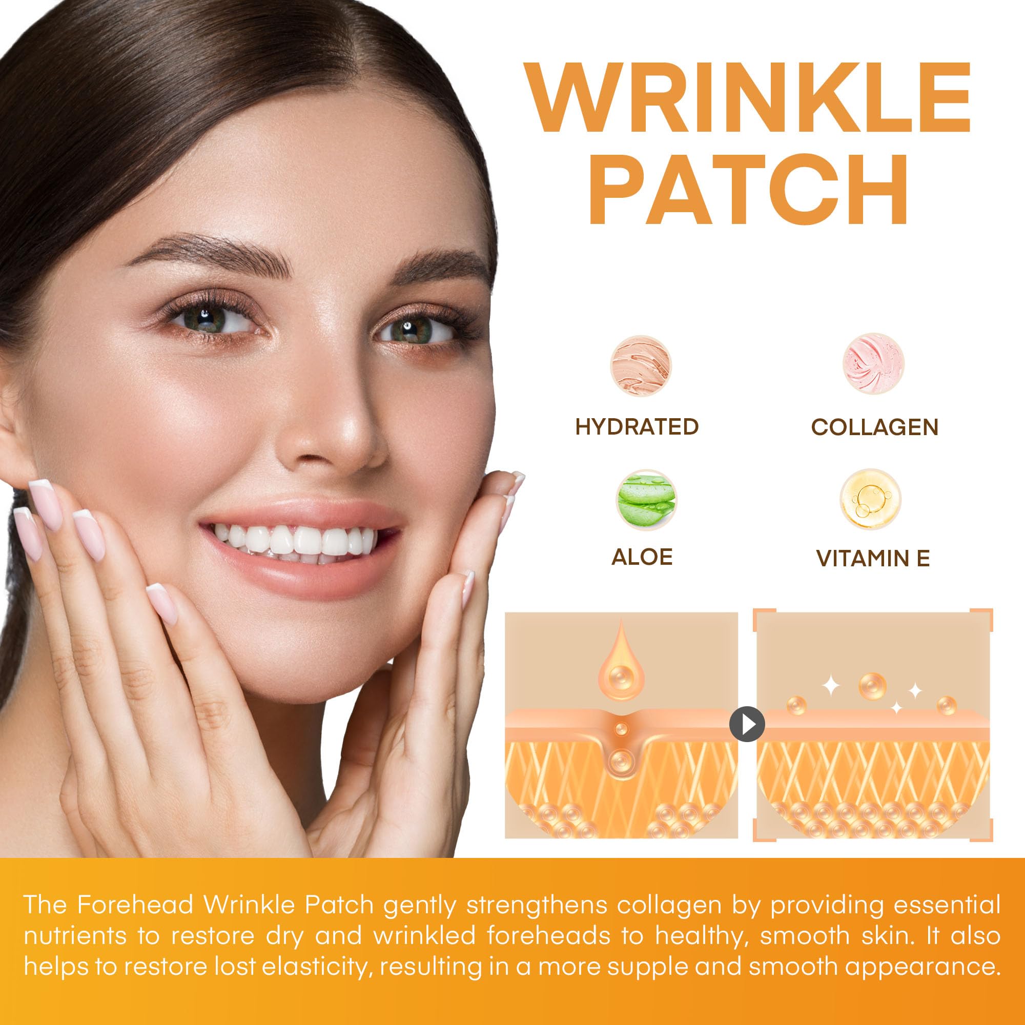 SILKDERMIS smile line patch targets aging around mouth