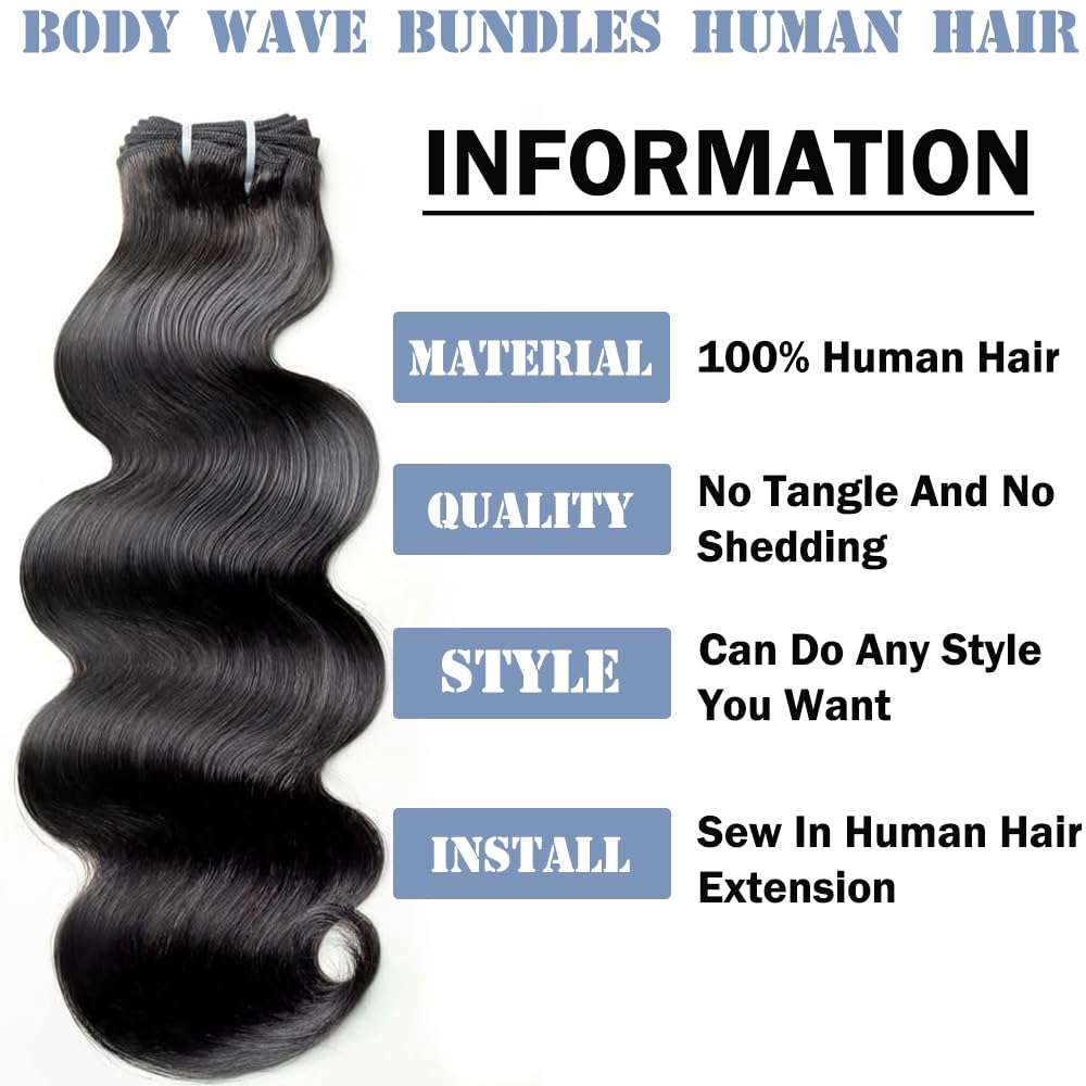 Silky Longess 12A body wave bundle 24-inch showing long-lasting volume and shine.