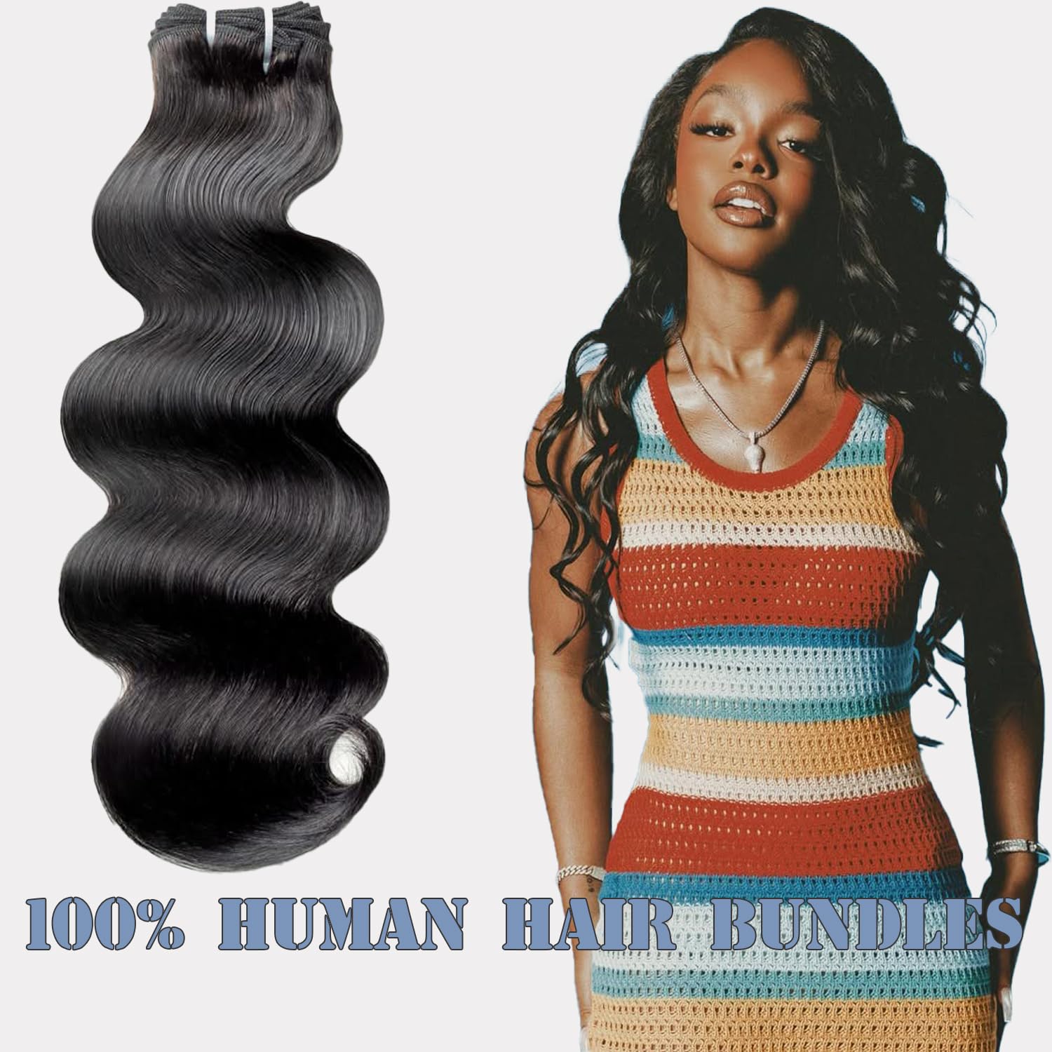 Sew-in ready Silky Longess 12A bundle assembly image for secure installation.