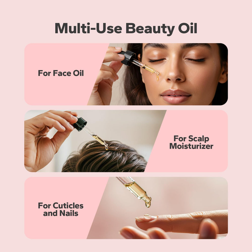 SilkySecret Rosehip Oil ingredients label emphasizing organic, cold-pressed quality.