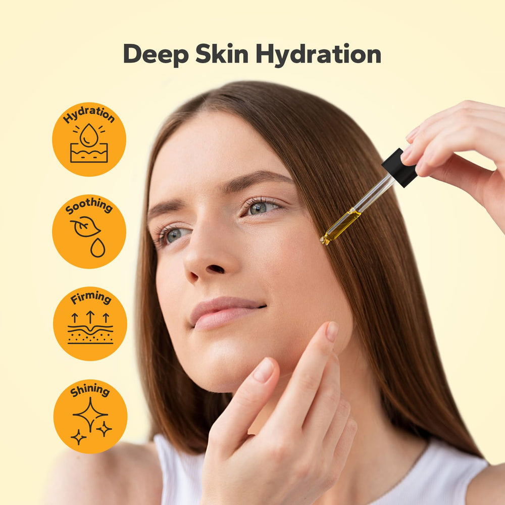 SilkySecret Vitamin E Oil texture on skin showing lightweight, non-greasy feel