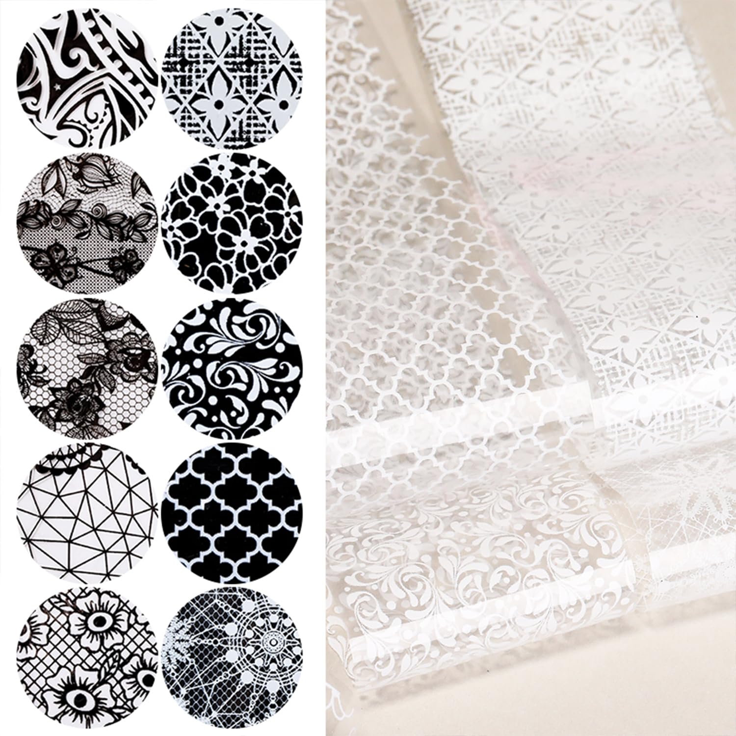 SILPECWEE nail art kit for DIY at home projects and gifts.