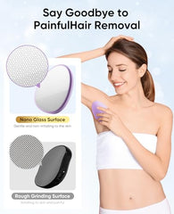 SILVLF Crystal Hair Remover held in hand demonstrates easy control and grip.