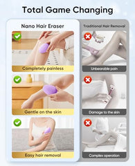 SILVLF Crystal Hair Remover close-up highlights premium glass and ABS materials.