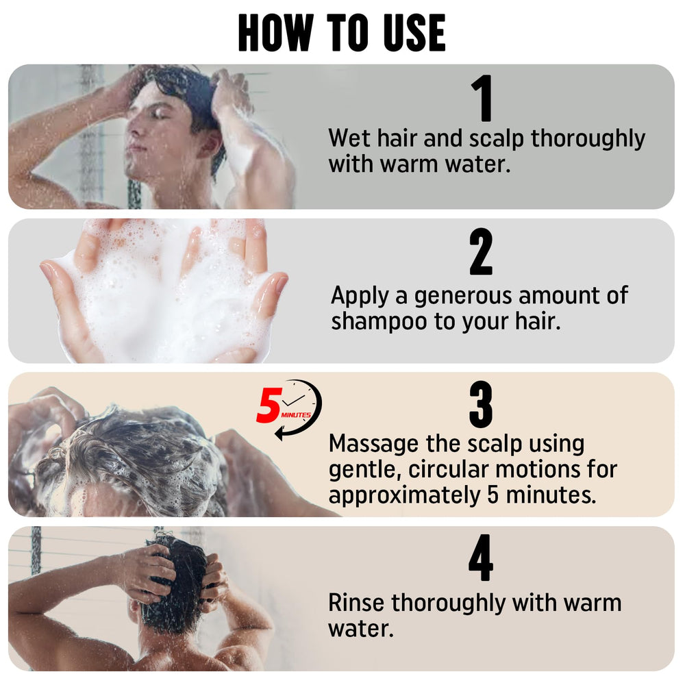 Simnoble Root Activator Shampoo massage and rinse demonstrates easy routine.