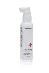 Simone Tec Dx2-Dixidox bottle close-up for easy daily scalp treatment.