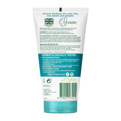 Close-up of foamy lather from Simple Purifying Facial Wash for gentle cleansing