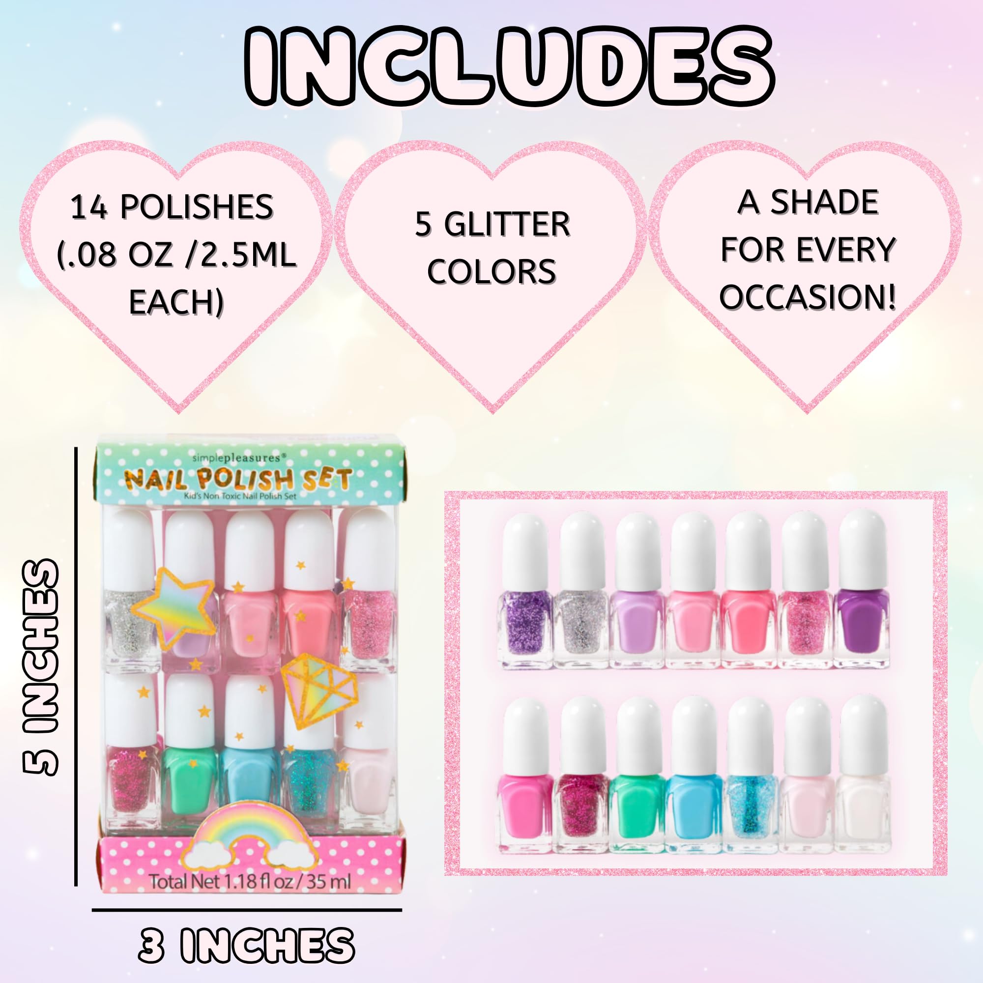 SIMPLE PLEASURES gift-set presentation ideal for birthdays and celebrations.