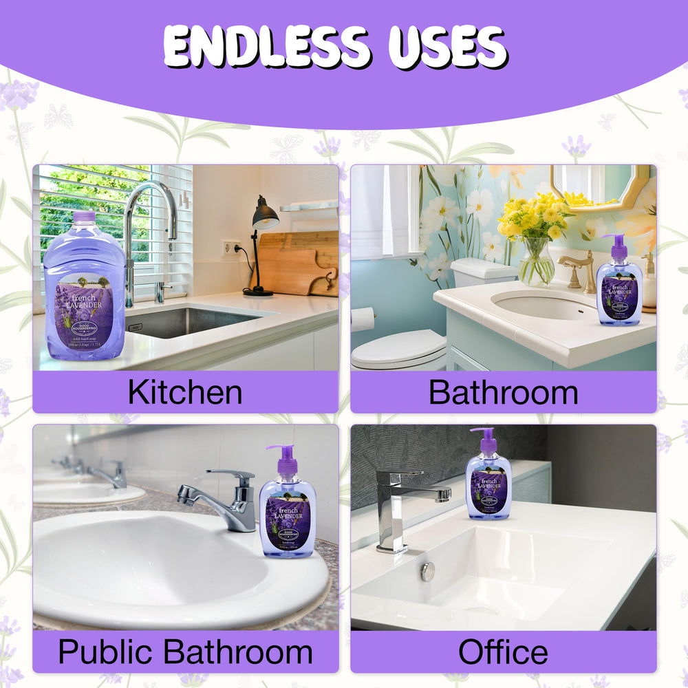 SIMPLE PLEASURES lemon hand soap bottle for bright everyday use