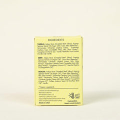 Simple Sophistication grassfed tallow and beeswax ingredient detail