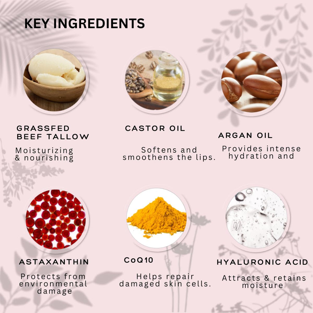 Simple Sophistication lip balm with hyaluronic acid and vitamin E