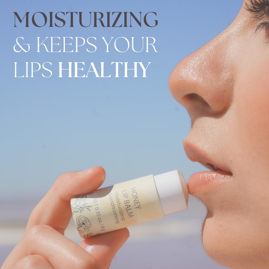 Simple Sophistication organic honey droplets suggesting nourishing moisture