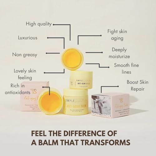 Simple Sophistication Tallow Emu Honey Balm packaging on shelf for daily skincare