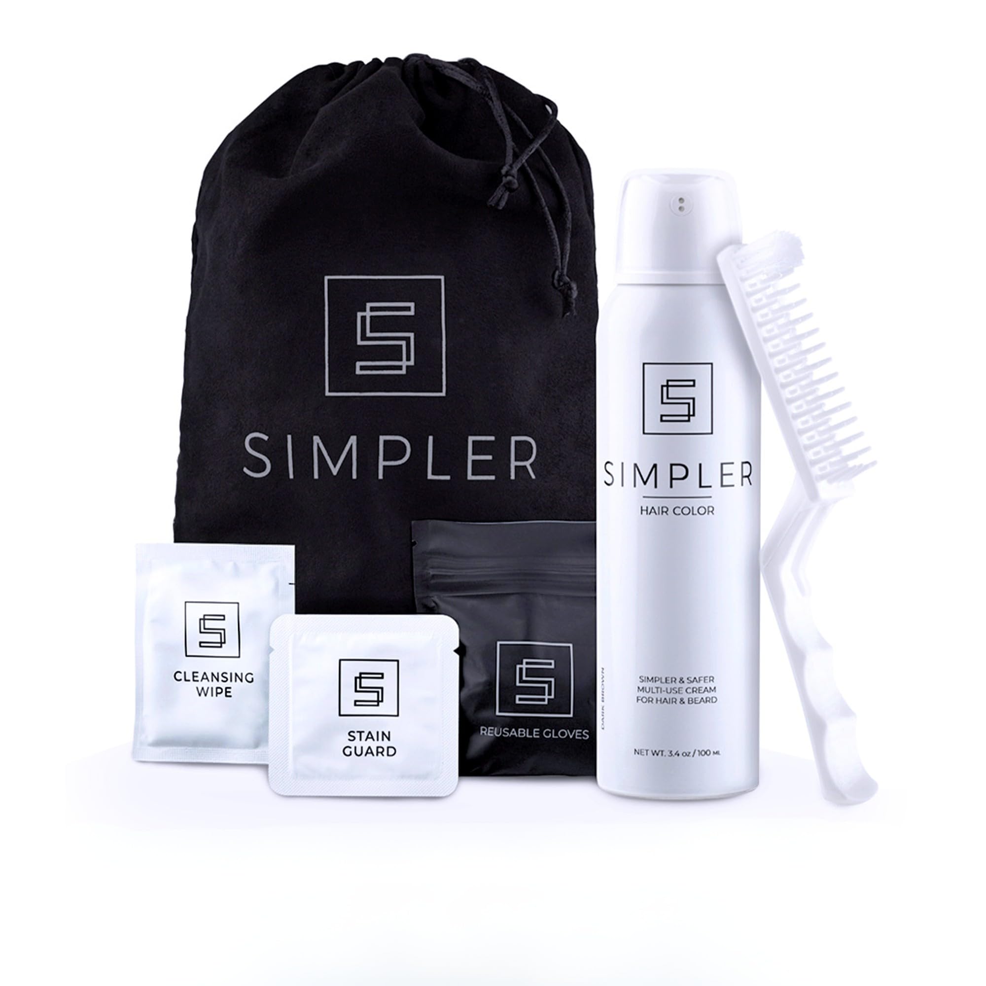 SIMPLER Hair Color for Men Kit – Light Blond Dye for Hair & Beard, Hyp ...