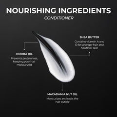 Simpler Hair Color color protection graphic communicates extended color life.