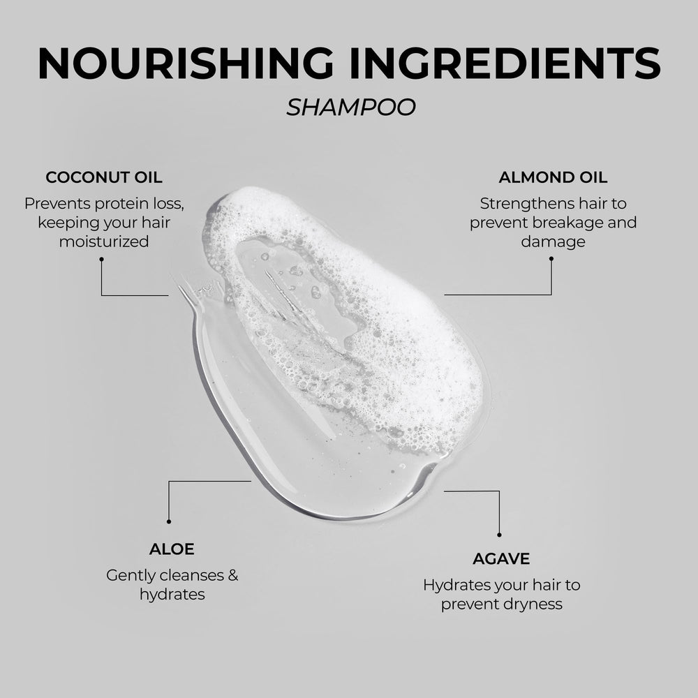 Simpler Hair Color coconut and almond oils nourish hair and beard daily.