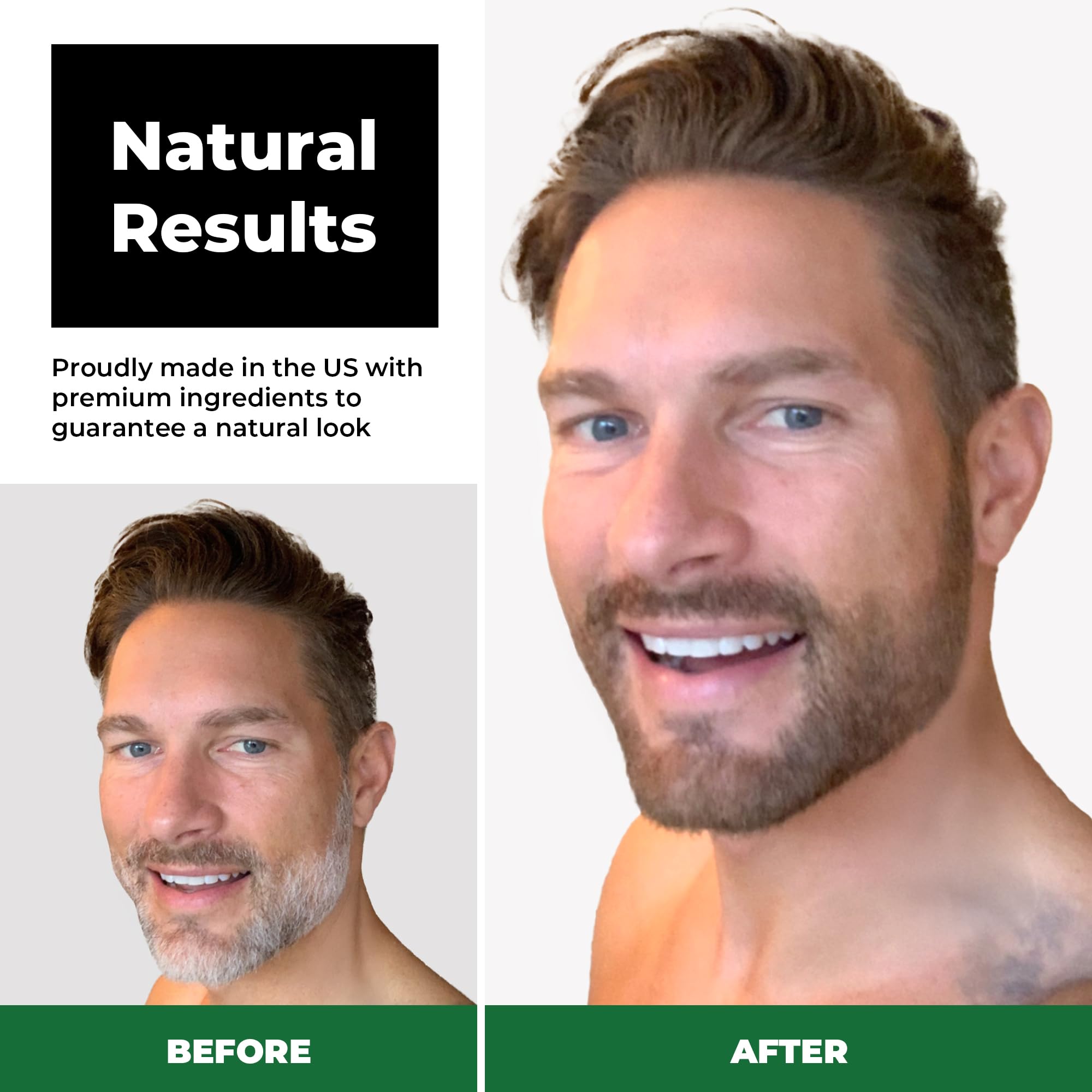 SIMPLER HAIR COLOR long-lasting gray coverage that grows out naturally.