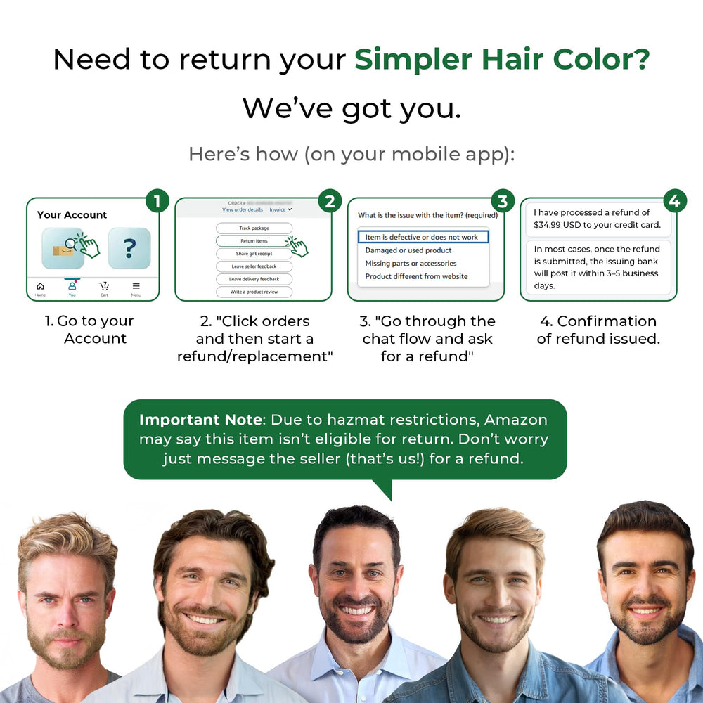 SIMPLER HAIR COLOR vegan-hypoallergenic formula highlights skin-friendly color solution