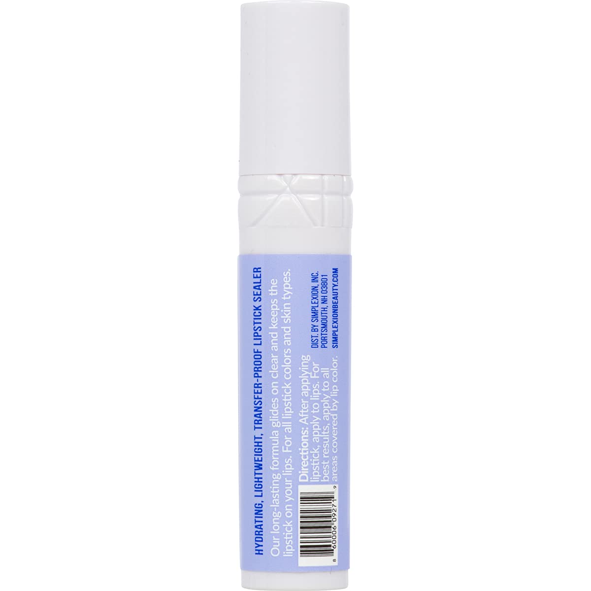 Simplexion Stay On Lipstick Seal protects color from smudging and transfer