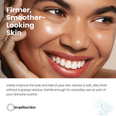 Cream texture close-up showing lightweight night moisturizer