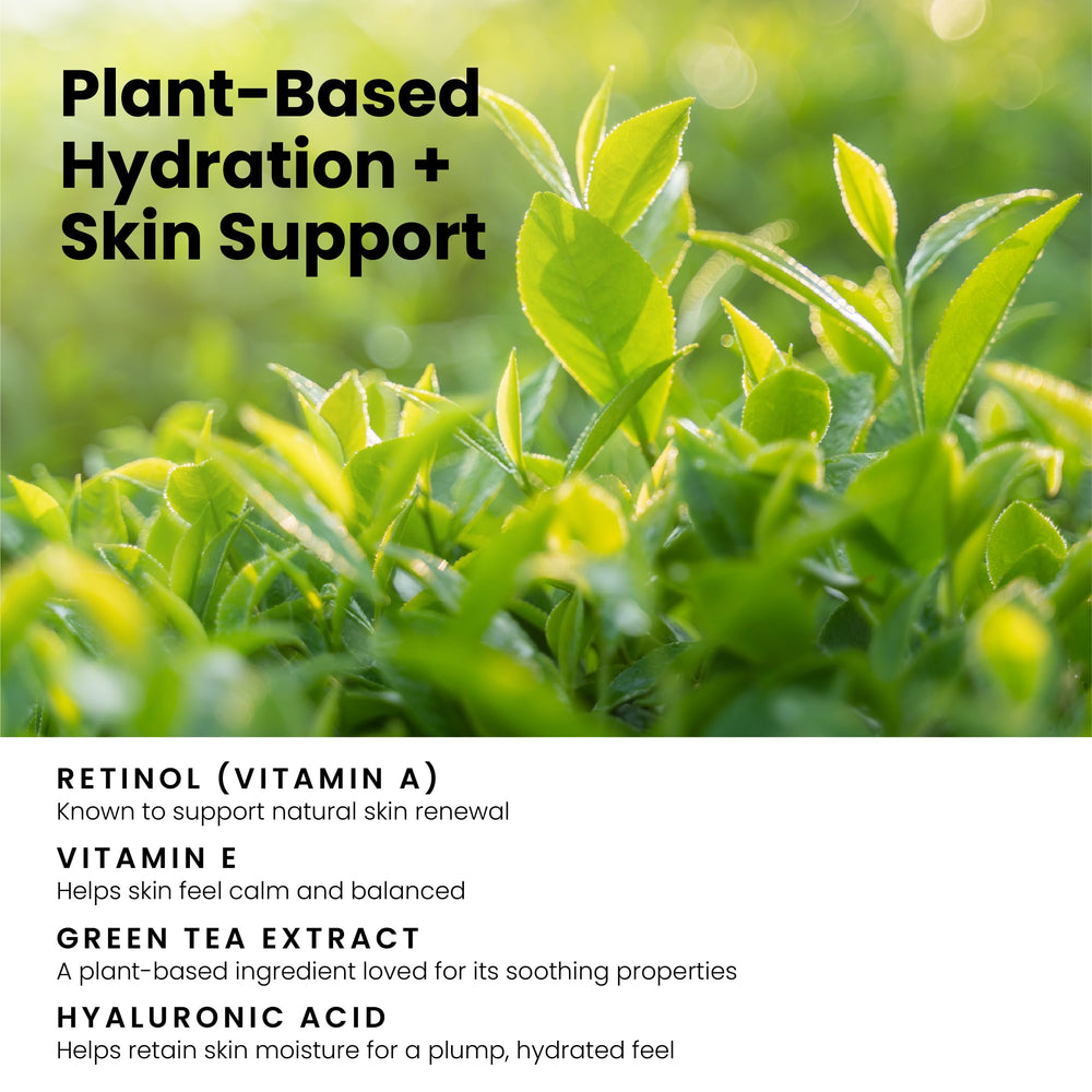 Simplified Skin Retinol Cream vegan cruelty-free badge close-up.