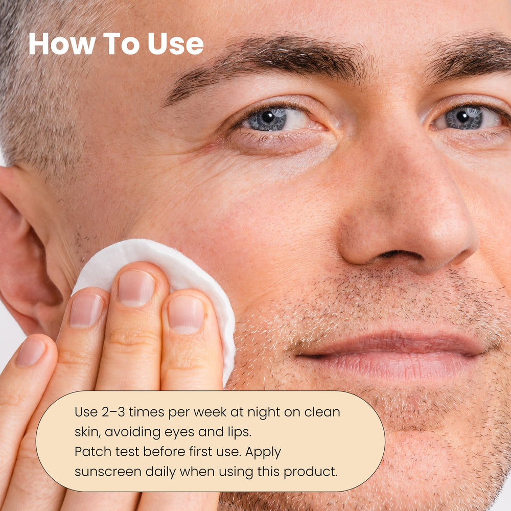 Simplified Skin glycolic toner used for body care and exfoliation.