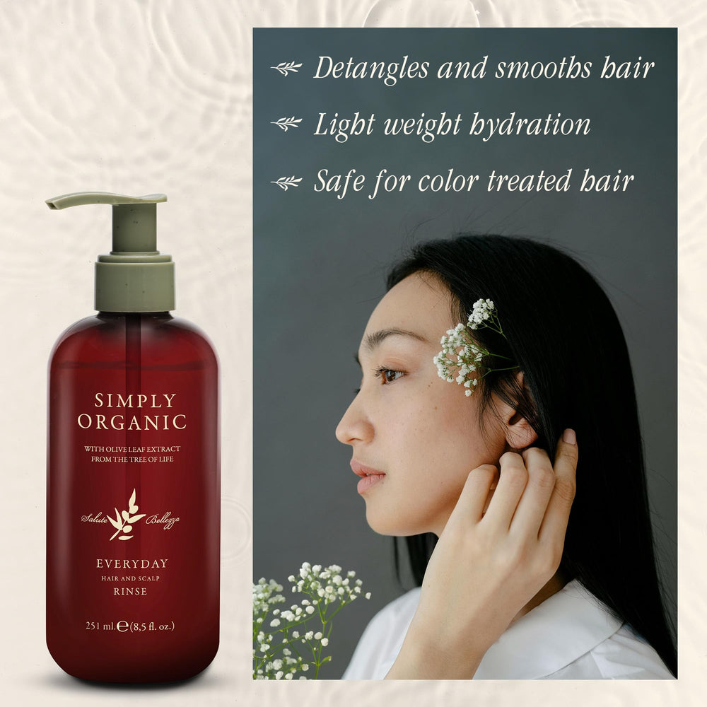 SIMPLY ORGANIC Spruce Tree Extract ingredient image emphasizes natural nourishment.