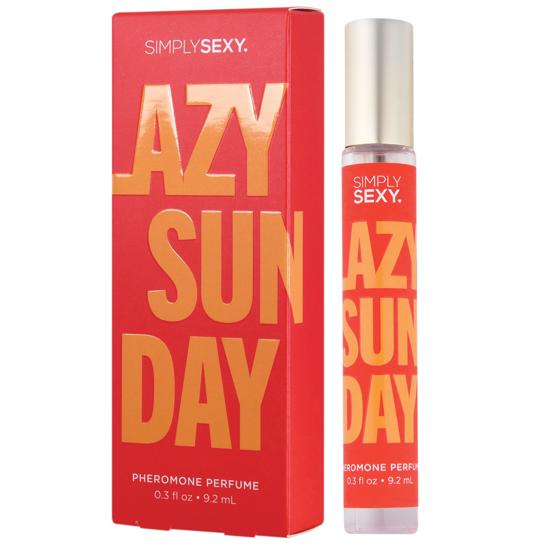 SIMPLY SEXY Affirmations Lazy Sunday bottle-front shows citrus-floral notes for a fresh mood boost.