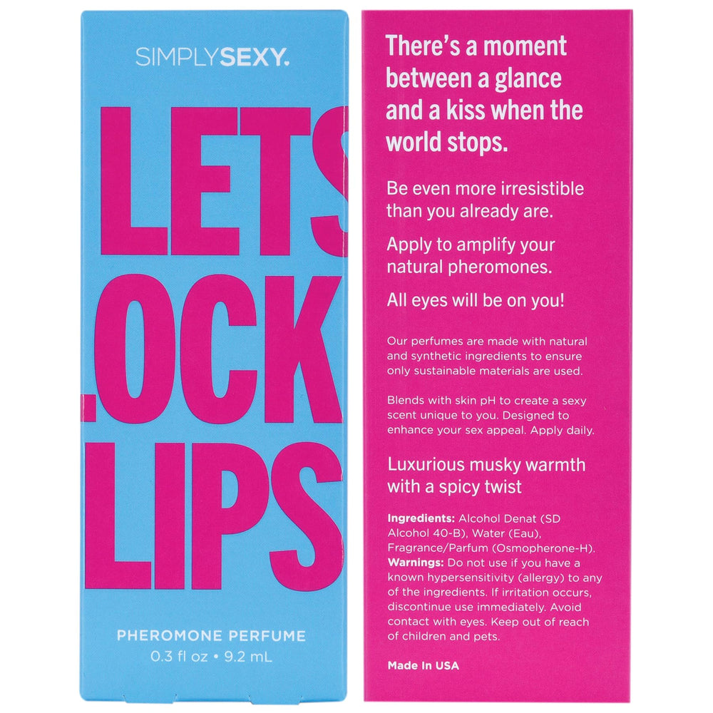 SIMPLY SEXY Affirmations Lets Lock Lips compact packaging ideal for on-the-go refresh.
