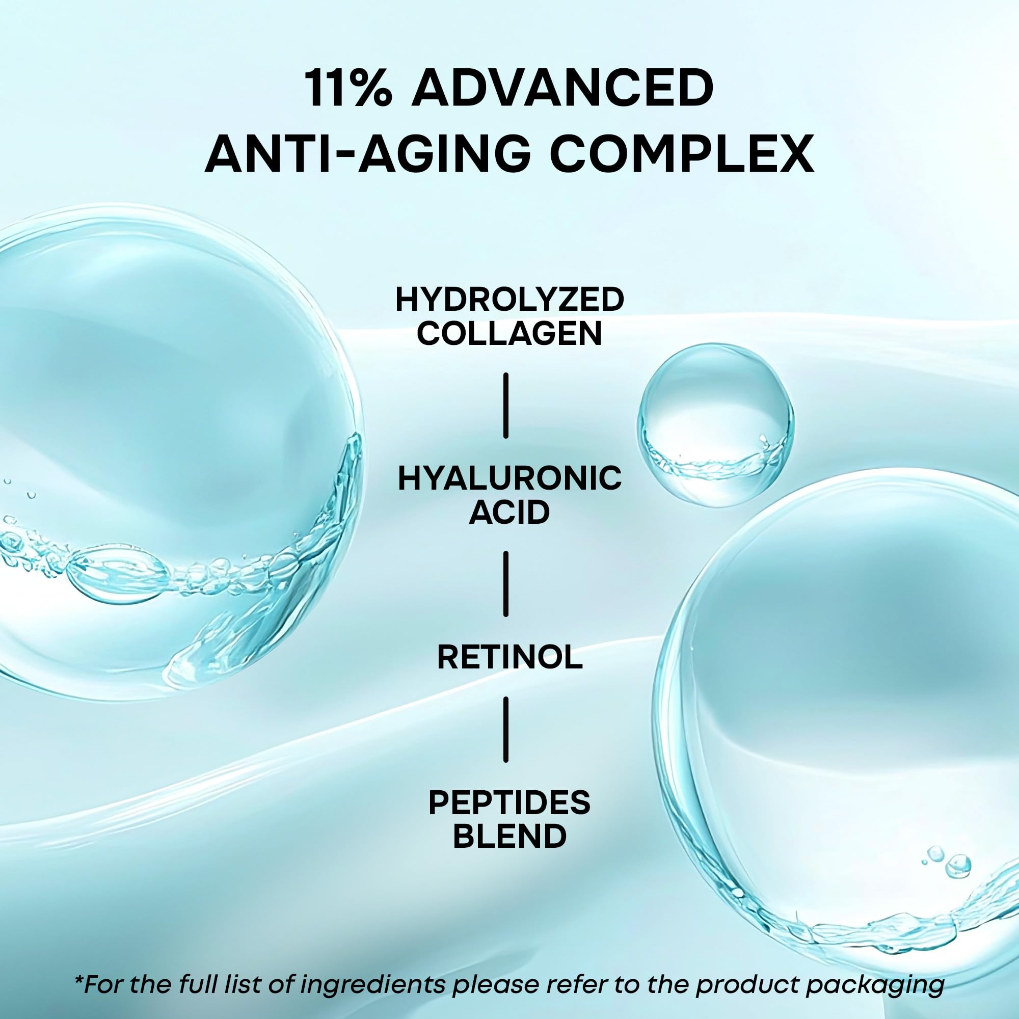 USA-made label on SimplyVital serum emphasizes quality and domestic production.
