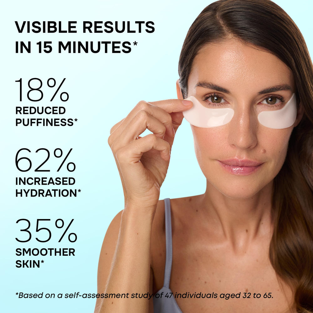 SimplyVital Under Eye Patches brighten dark circles for a more even tone.