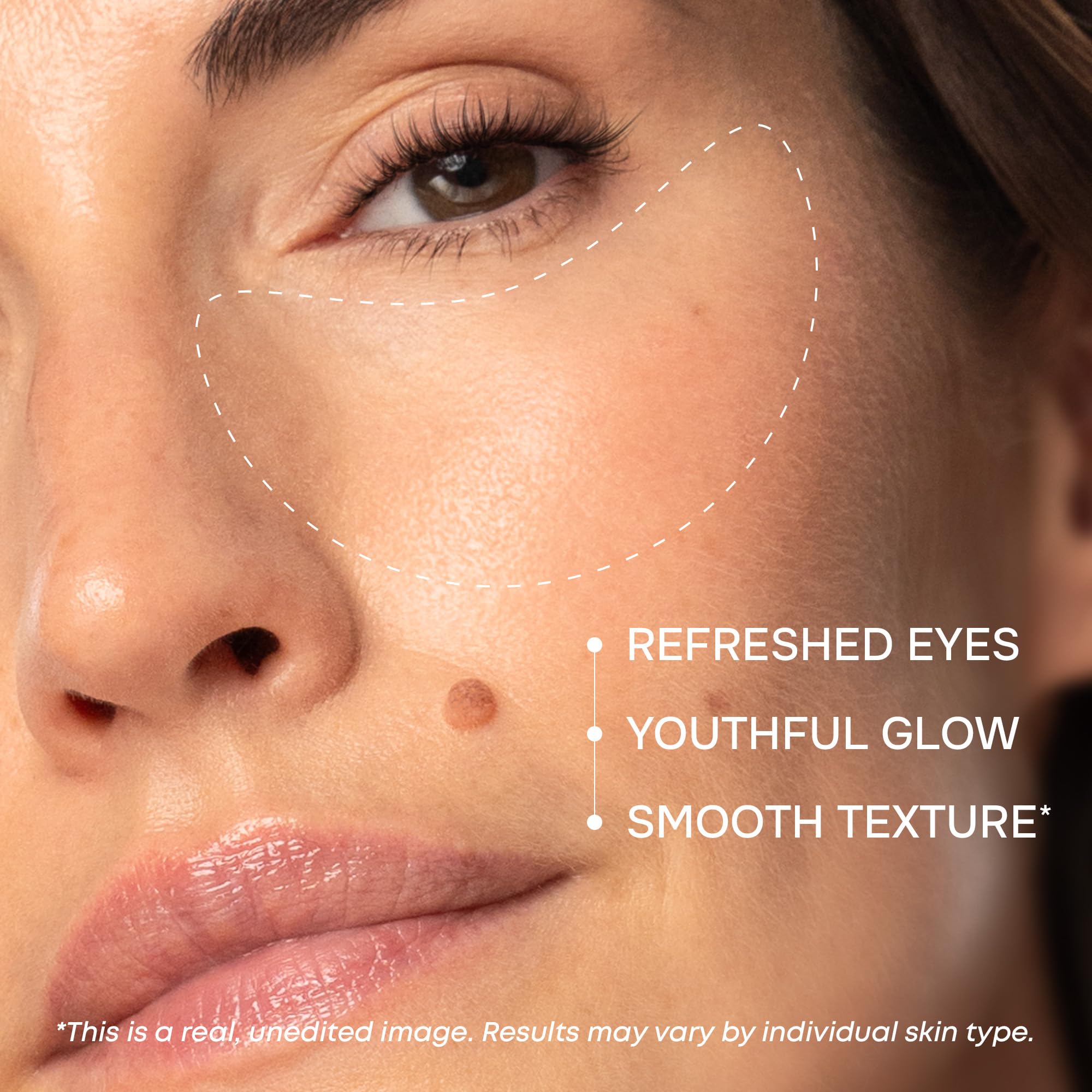 SimplyVital Hydrogel Eye Patches hydrate and soothe the delicate under-eye skin.