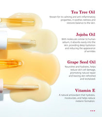 SINAHET Dermaplaning Oil applied for moisturizing and glow.