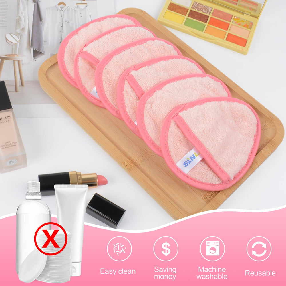 SINLAND pink-pack image conveying vibrant color and gentle daily makeup removal