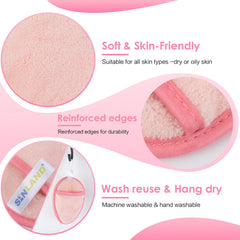 SINLAND close-up of soft-texture pad for skin-friendly cleansing