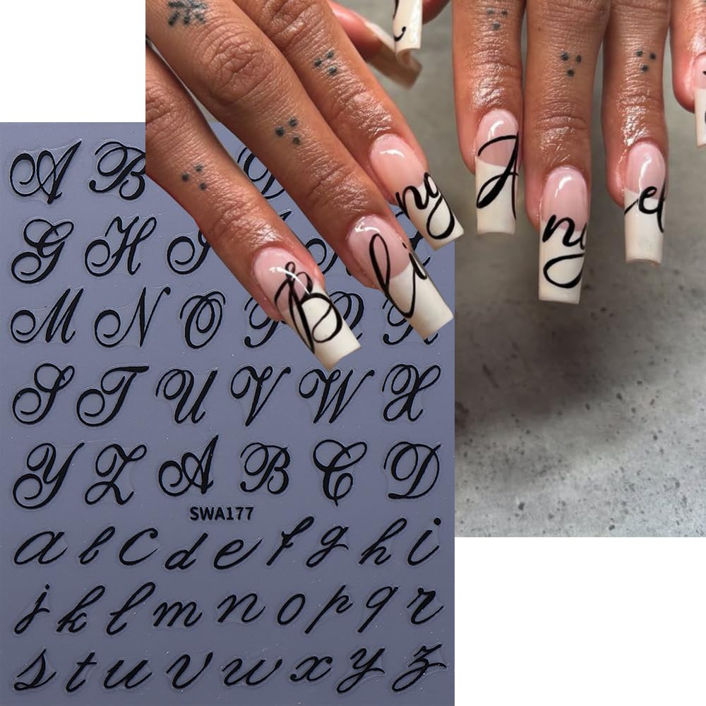 SINSEN 3D self-adhesive decals for quick, clean nail designs.