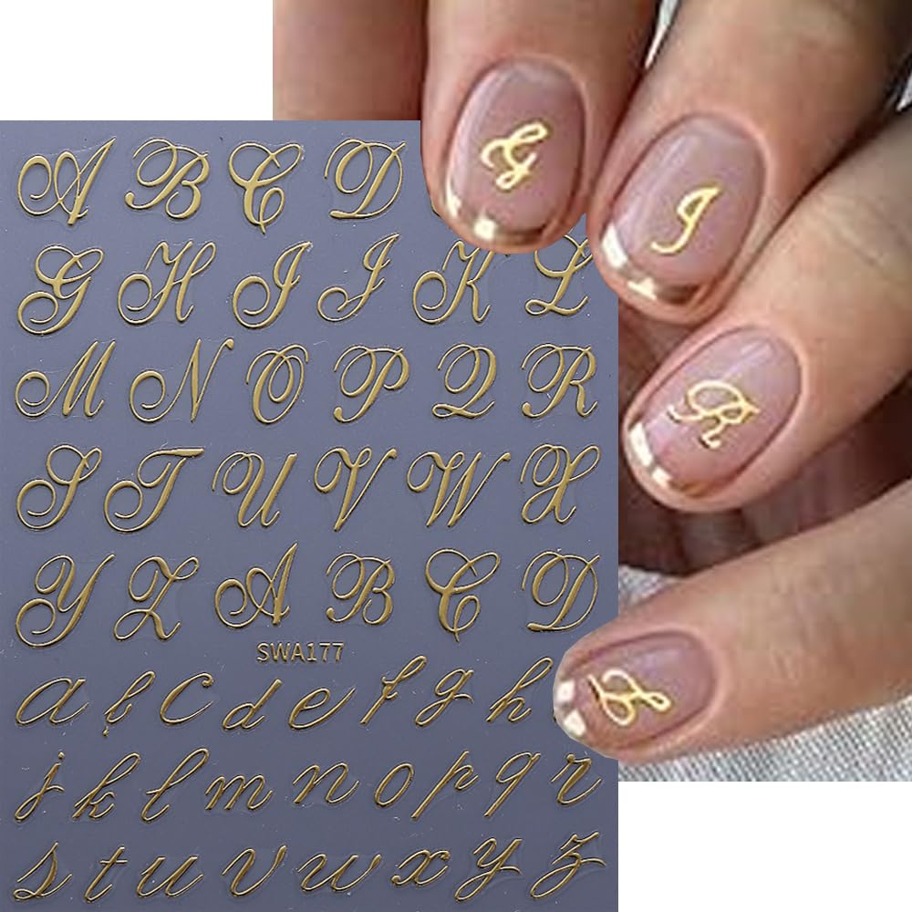 SINSEN nail art stickers pack for natural or fake nails.