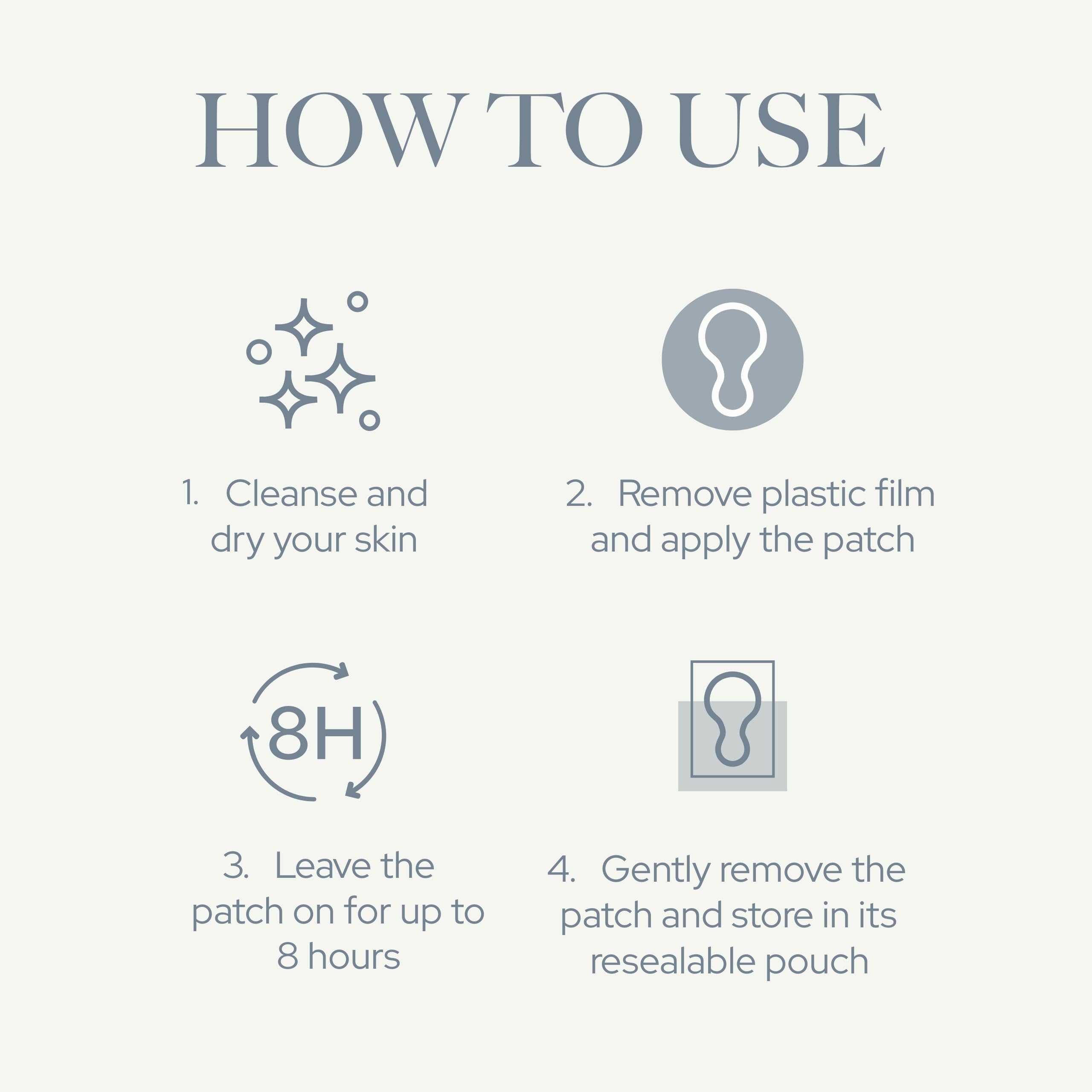 SIO Beauty microclimate hydration close-up, skin-friendly patch