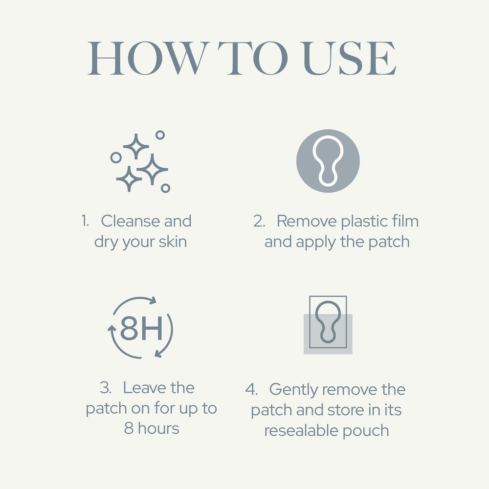 SIO Beauty microclimate hydration close-up, skin-friendly patch