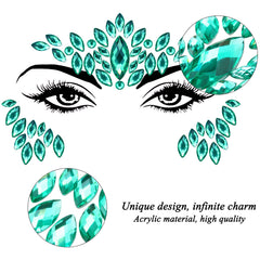 SIQUK face jewels variety styles for creative body art