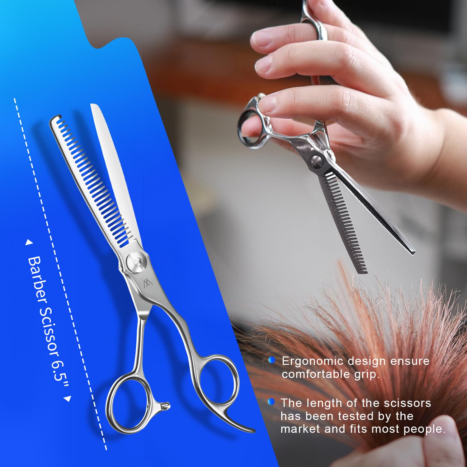 Sirabe ergonomic curved handles close-up for comfortable use