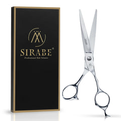 Sirabe high-end barber scissors with ultra sharp blades for precise cuts.